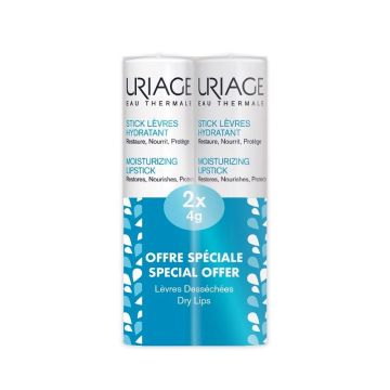 Uriage EAU Thermale Комплект Възстановяващ овлажняващ стик за устни 2x4 грама
