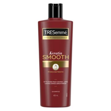 TRESemme Keratin Smooth Шампоан за непокорна и хвърчаща коса x400 мл