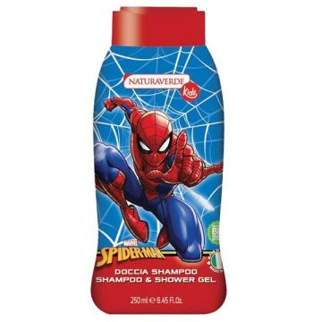 Naturaverde Spiderman Шампоан зa коса и тяло x250 мл