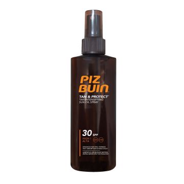 Piz Buin Tan&Protect Слънцезащитен спрей-олио за тяло за бърз тен SPF30 х150 мл