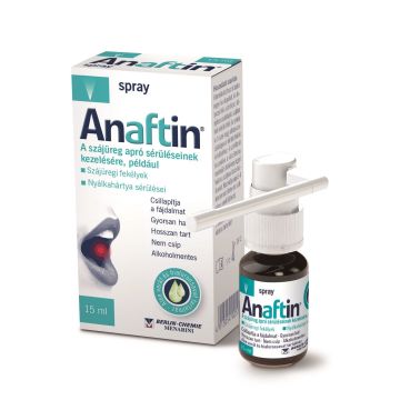 Anaftin spray Облекчаващ спрей за ранички и афти х15 мл Berlin Chemie
