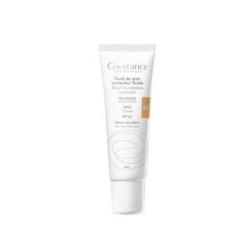 Avene Couvrance Фон дьо тен за чувствителна кожа, 4.0 Honey SPF20 x30 мл