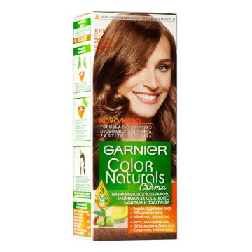 Garnier Color Naturals Трайна боя за коса, 5 1/2 Сметаново кафе