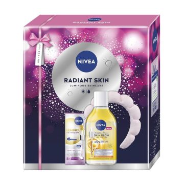 Nivea Radiant Skin Комплект за лице с диадема