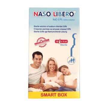 Naso Libero NaCl 0,9% Физиологичен разтвор 5 мл х10 ампули