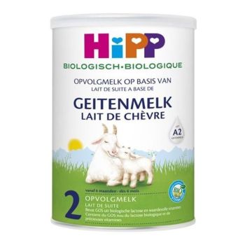 HiPP 2 Био преходно мляко за кърмачета на основата на козе мляко за деца над 6 месеца x400 грама