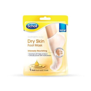 Scholl Интензивно подхранваща маска за крака с 3 масла х1 чифт