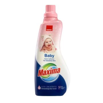 Sano Maxima Baby Концентриран омекотител за бебешки дрехи x1 литър