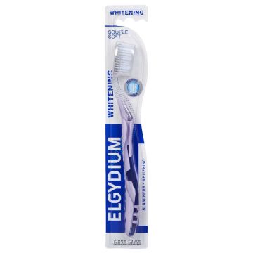 Elgydium Whitening Избелваща четка за зъби със система с микросфери - soft