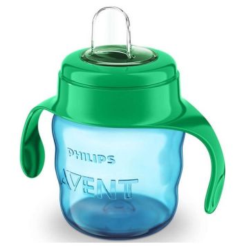 Avent Чаша със силиконов накрайник за деца над 6 месеца x200 мл