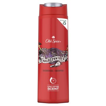Old Spice Nightpanther 2in1 Душ гел и шампоан за мъже х400 мл