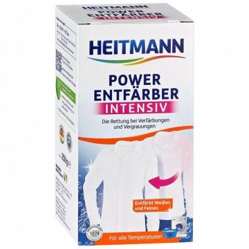 Heitmann Power Extra Stark Универсален прах за боядисани дрехи x250 грама