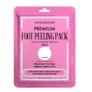 Kocostar Premium Ексфолираща маска за крака х1 брой, размер S