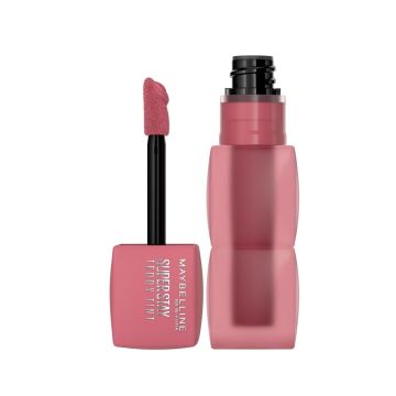Maybelline SuperStay Teddy Tint Течно червило с матов финиш х5 мл, цвят 55 Kneehigh