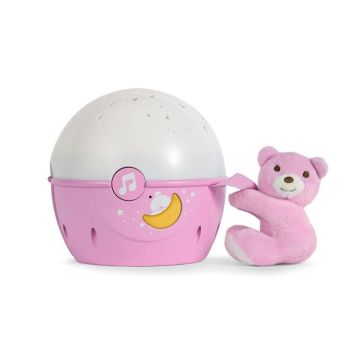 Chicco Прожектор-лампа Мече, розов