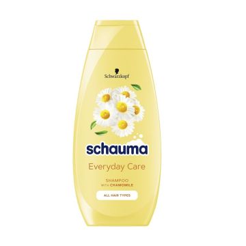 Schauma Every Day Chamomile Шампоан за ежедневна употреба с екстракт от лайка за всеки тип коса x400 мл