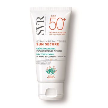 SVR Sun Secure Оцветен слънцезащитен тониращ крем за нормална и комбинирана кожа SPF50+ x50 мл