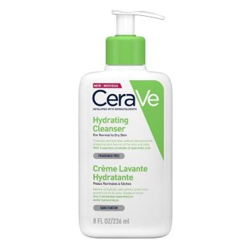 CeraVe Измиващ крем за лице и тяло за суха кожа х236 мл