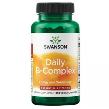 Дневен B-комплекс х100 веге капсули Swanson