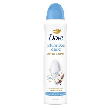 Dove Advanced Care Cotton & Sea Дезодорант против изпотяване за жени х150 мл
