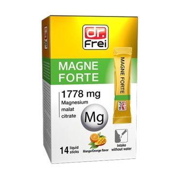 Magne Forte Магнезиев малат цитрат 1778 mg х14 сашета Dr. Frei