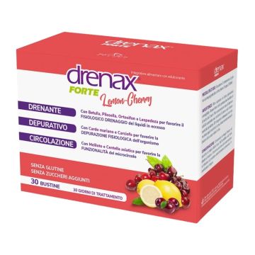Drenax Forte Диуретична детокс формула, с вкус на лимон и череша х30 сашета Paladin Pharma