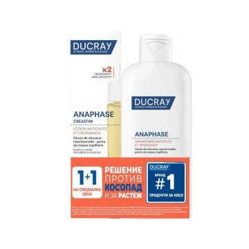 Ducray Anaphase Комплект за коса против косопад и за растеж
