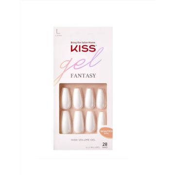 Kiss Gel Fantasy Изкуствени нокти, размер L х28 броя