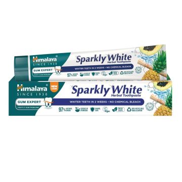 Himalaya Sparkly White Избелваща паста за зъби без флуорид х75 мл