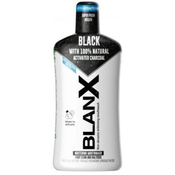 BlanX Black Вода за уста с активен въглен x500 мл