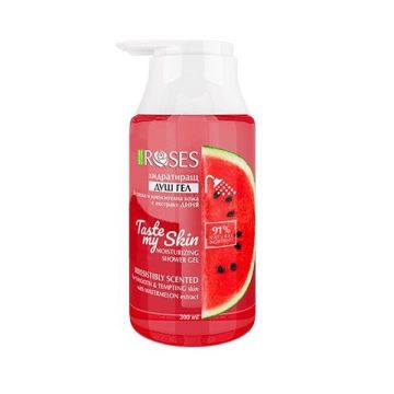 Nature of Agiva Roses Taste My Skin Хидратиращ душ гел с екстракт от диня x300 мл
