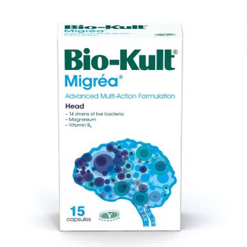 Мигреа Мултифункционална формула за нервната система х15 капсули Bio-Kult