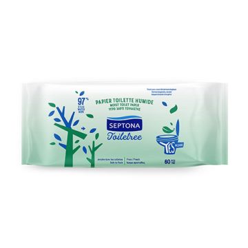 Septona WC мокра тоалетна хартия х60 броя