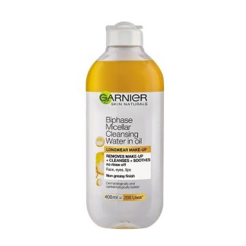 Garnier Двуфазна мицеларна вода с маслa x400 мл