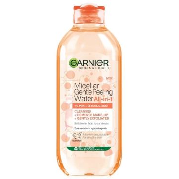 Garnier Skin Naturals Мицеларна вода с лек пилинг ефект x400 мл
