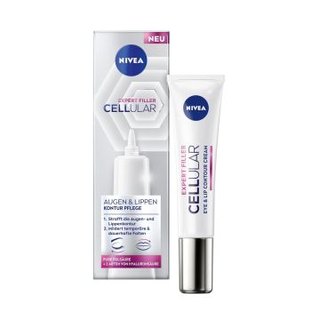 Nivea Expert Filler Cellular Крем за околоочния контур и устата x15 мл