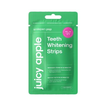Smilepen Pop Juicy Apple Избелващи ленти за зъби, с вкус на ябълка 7х2 броя