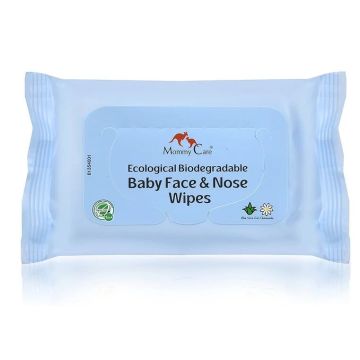 Mommy Care Екологични кърпички за нос и лице x24 броя