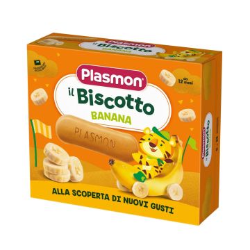 Plasmon Бисквити с банан за деца 12+ месеца x320 грама