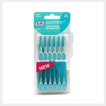 TePe Easypick Силиконови междузъбни четки, размер M/L х36 броя