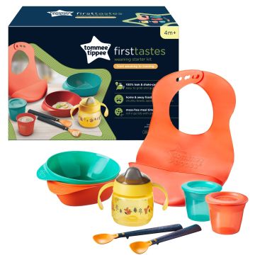 Tommee Tippee First Tastes Стартов комплект за захранване за деца над 4 месеца