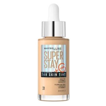 Maybelline Super Stay 24h Skin Tint Тониращ серум за лице с витамин C x30 мл, 31