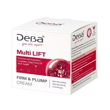 DeBa Multi Lift Firm & Plump Подмладяващ крем за лице за всеки тип кожа x50 мл