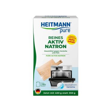 Heitmann Pure Aktiv Natron Прахообразен препарат за премахване на петна и мазнини х450 грама