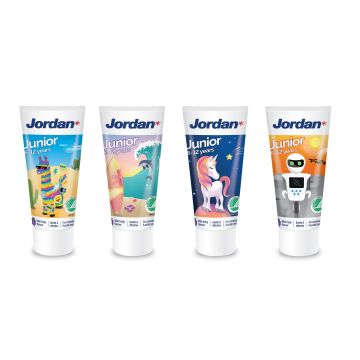 Jordan Junior Паста за зъби за деца от 6 до 12 години x50 мл