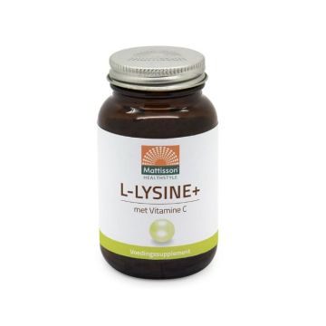 Л-Лизин+ с Витамин C x90 капсули, Mattisson Healthstyle