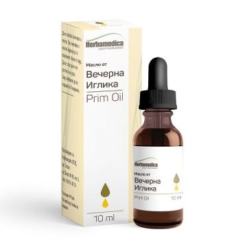 Herba Medica Масло от Вечерна Иглика При пpoблeмнa, чyвcтвитeлнa и cyxa ĸoжa х10 мл