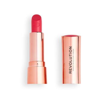 Revolution Satin Kiss Червило за устни, Cutie Pink
