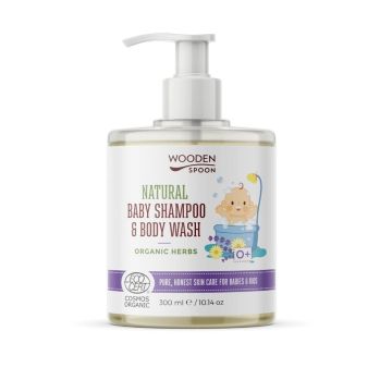 Wooden Spoon Herbs Био шампоан за бебета с лавандула х300 мл