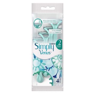 Gillette Venus Simply 2 Самобръсначка за жени x4 броя